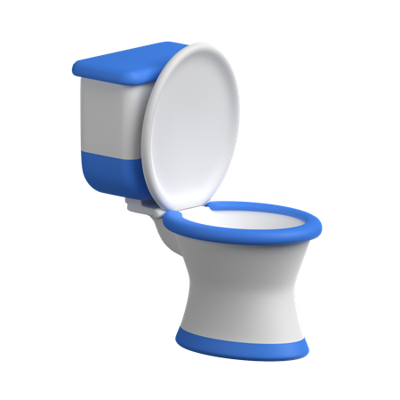 Toilet Tub  3D Icon