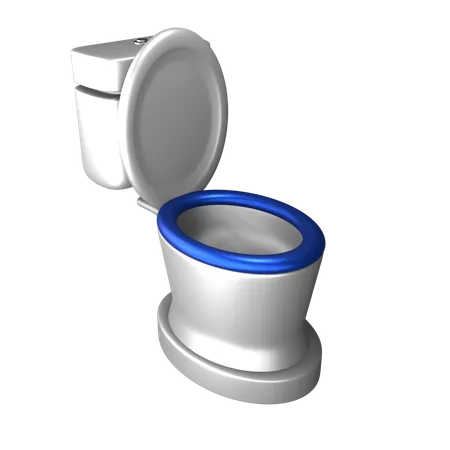 Toilet Tub  3D Icon