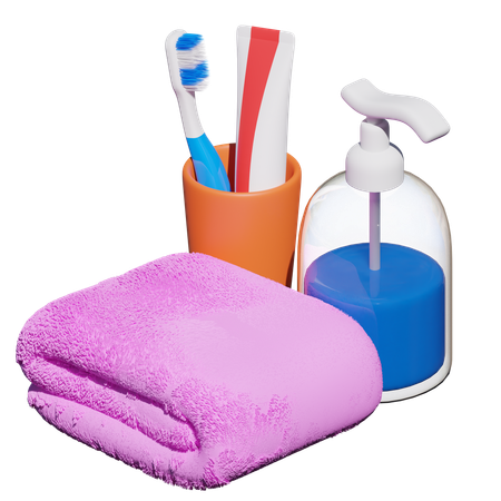 Toiletries  3D Icon
