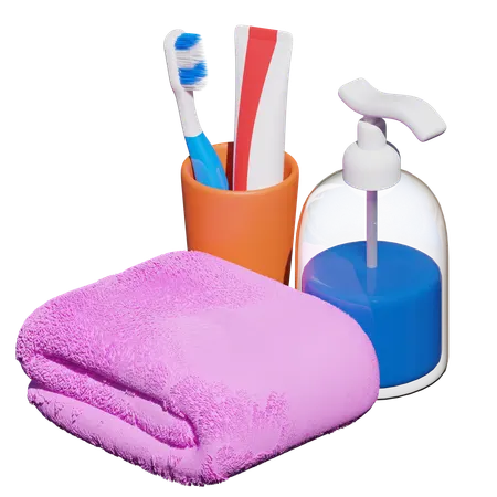 Toiletries  3D Icon