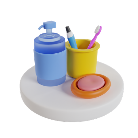 Toiletry  3D Icon