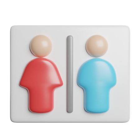 Toilets  3D Icon