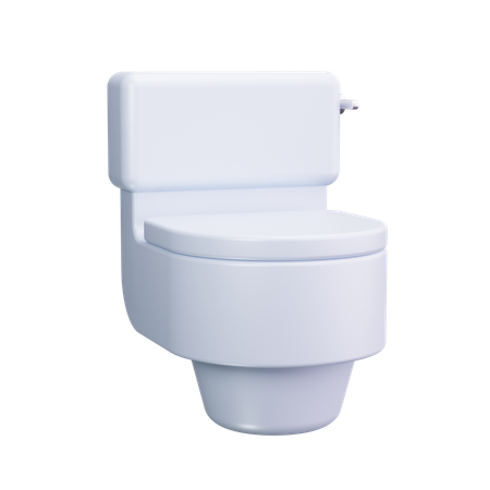 Toilette  3D Icon