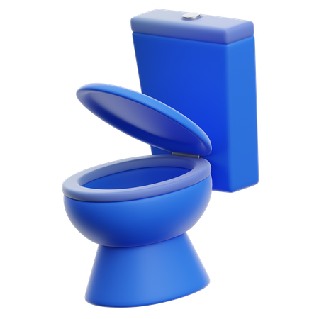 Toilette  3D Icon