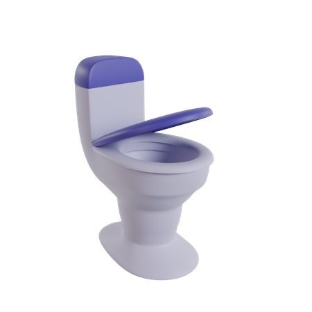 Toilettes  3D Icon