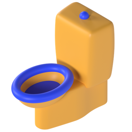 Toilette  3D Illustration