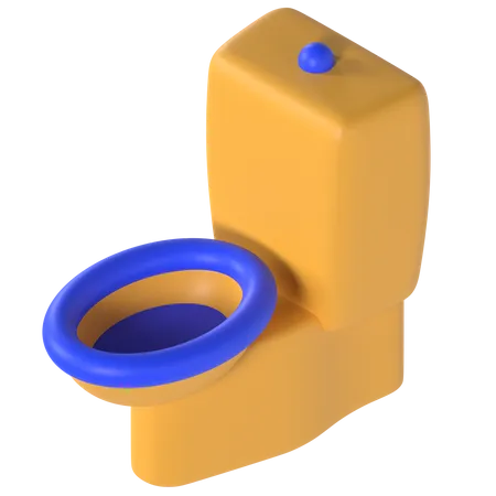 Toilette  3D Illustration