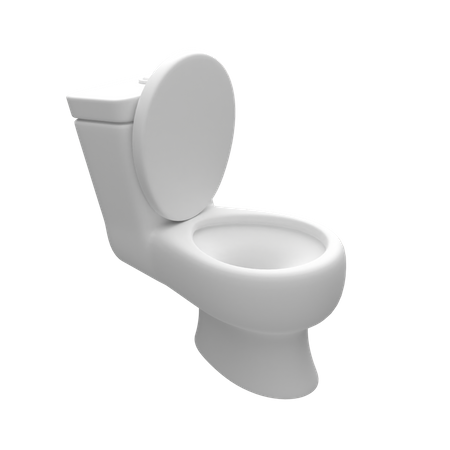 Toilette  3D Icon