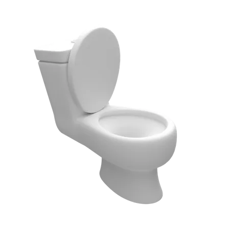 Toilette  3D Icon