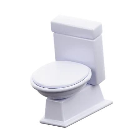 Toilette  3D Icon