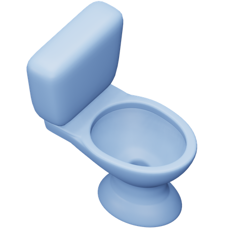 Toilette  3D Icon