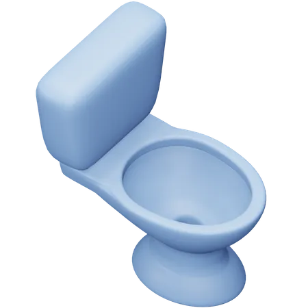 Toilette  3D Icon