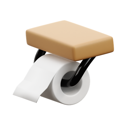 Toilettenpapier  3D Icon