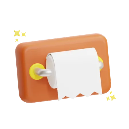 Klopapier  3D Icon