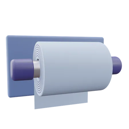 Toilettenpapier Badezimmer 3 D Illustration 3D Icon