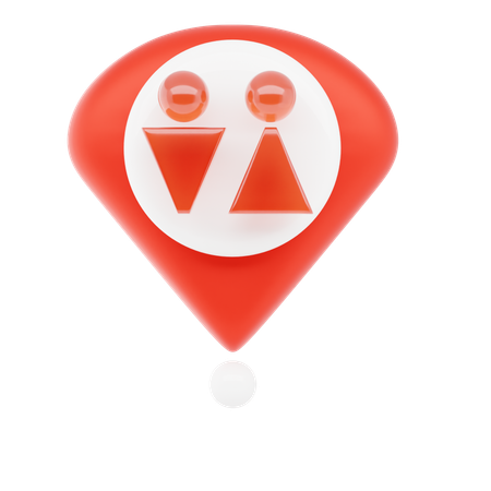 Toilettenstift  3D Icon