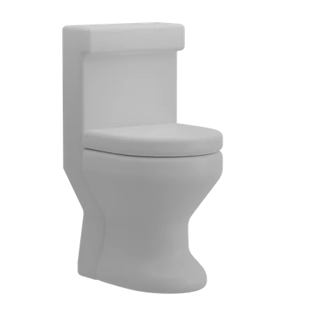 Toilettes  3D Illustration