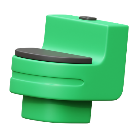 Toilettes  3D Icon