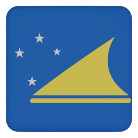 Tokelau  3D Icon