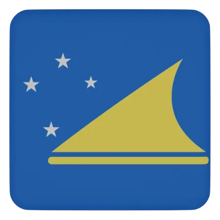 Tokelau  3D Icon