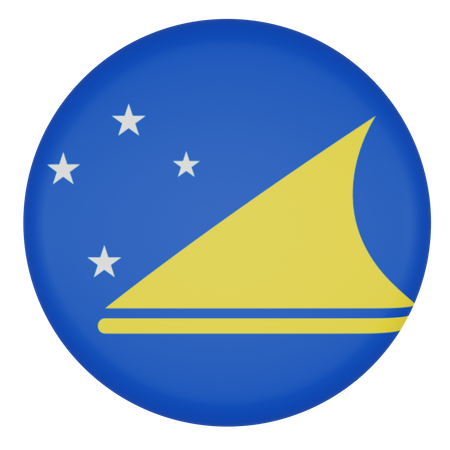 Tokelau  3D Icon