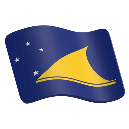 Tokelau  3D Icon