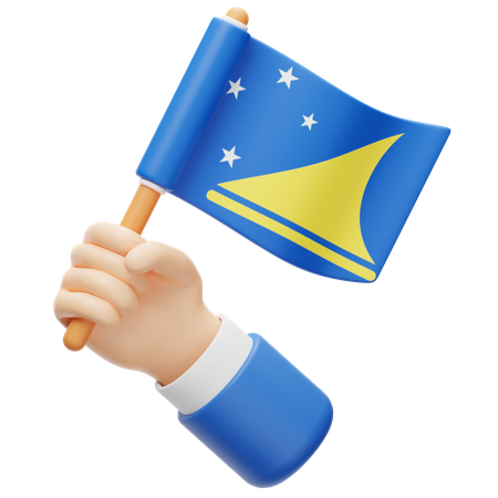 Tokelau Flag  3D Icon