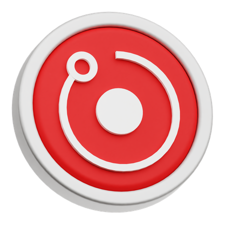 Token de renderização  3D Icon