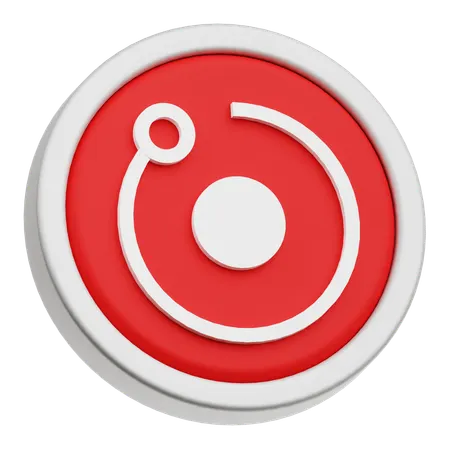Token de renderização  3D Icon
