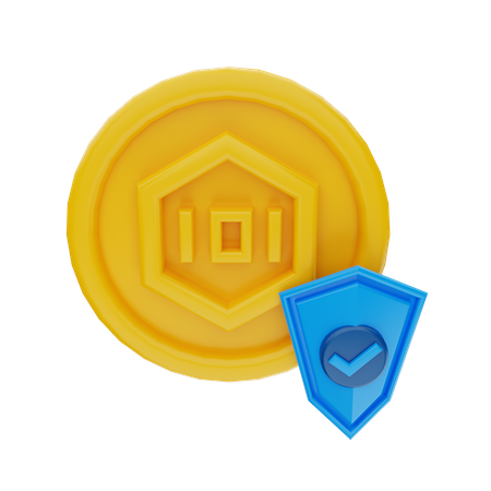 Token Protection  3D Illustration