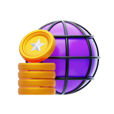 Tokenización 3D Icon