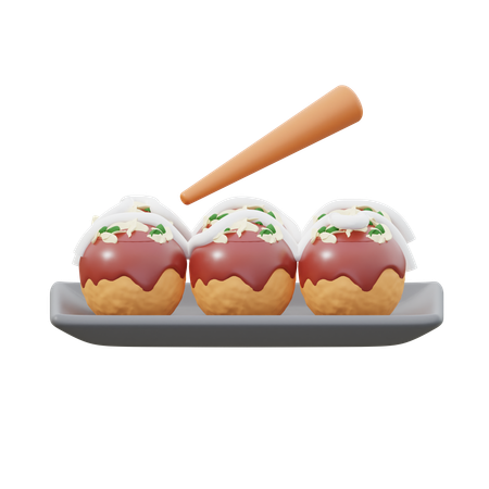 Tokoyaki  3D Icon