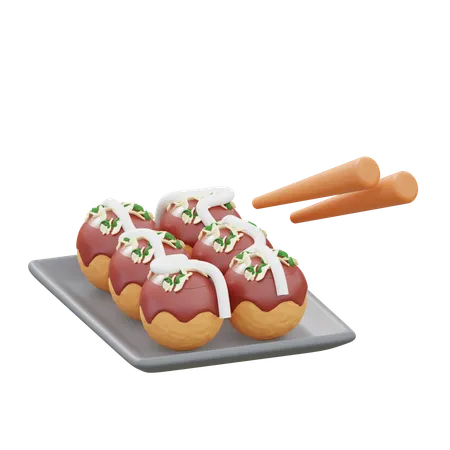 Tokoyaki2  3D Icon