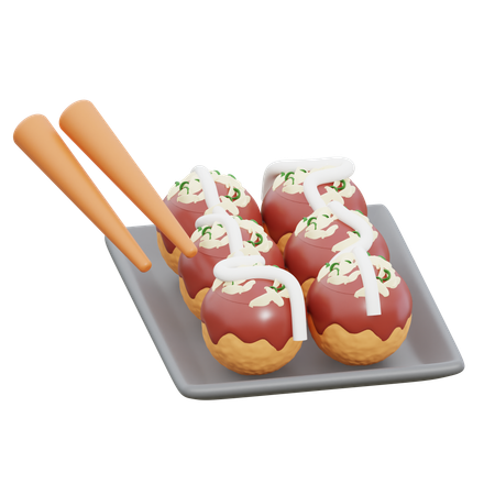 Tokoyaki3  3D Icon