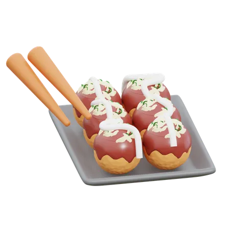 Tokoyaki3  3D Icon