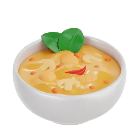 Tom Kha Gai  3D Icon