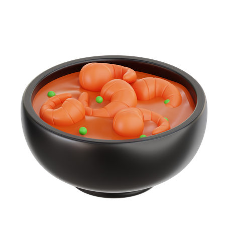 Tom Yum  3D Icon