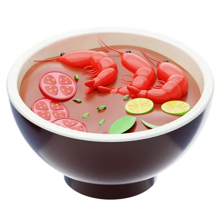 Tom Yum Goong  3D Icon