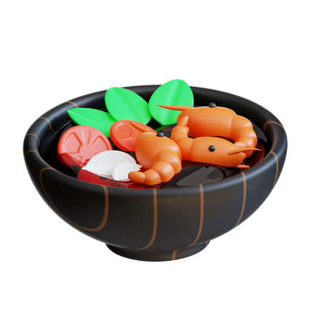 Tom Yum Goong  3D Icon