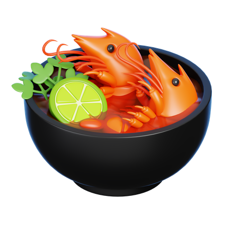 Tom Yum Kung  3D Icon