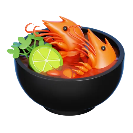 Tom Yum Kung  3D Icon