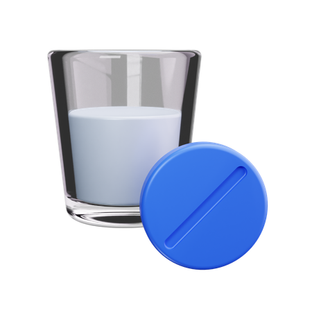 Tomando pílula  3D Icon