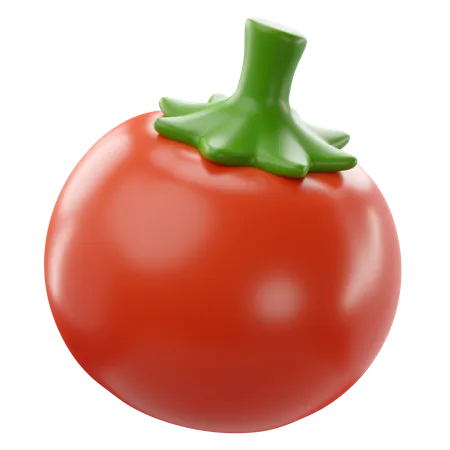 Tomate rojo  3D Icon