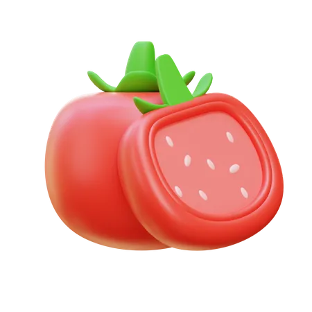 Tomaten  3D Icon