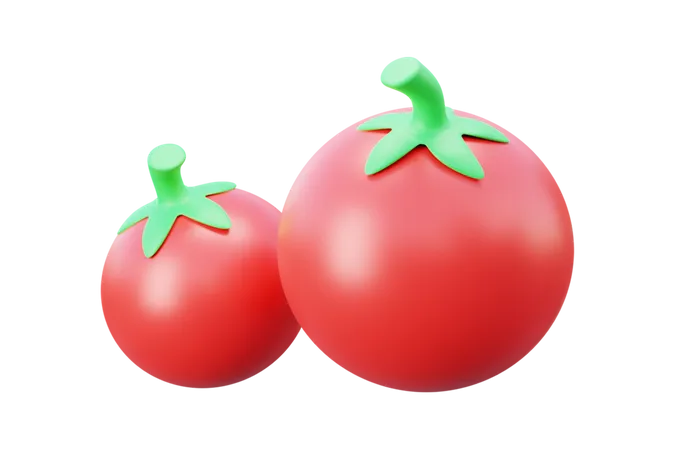 Tomaten  3D Icon