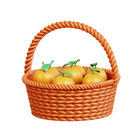 Tomatenkorb  3D Icon