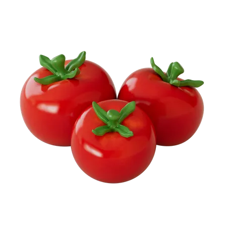 Tomates  3D Illustration