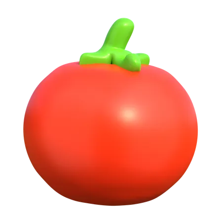Tomato 3 D Gardening Icon 3D Icon