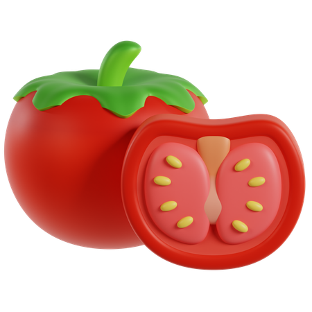 Tomato  3D Icon