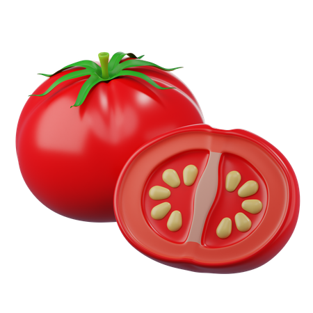 Tomato  3D Icon